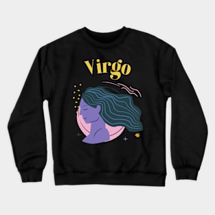 Virgo Star Zodiac Horoscope Astrology Crewneck Sweatshirt